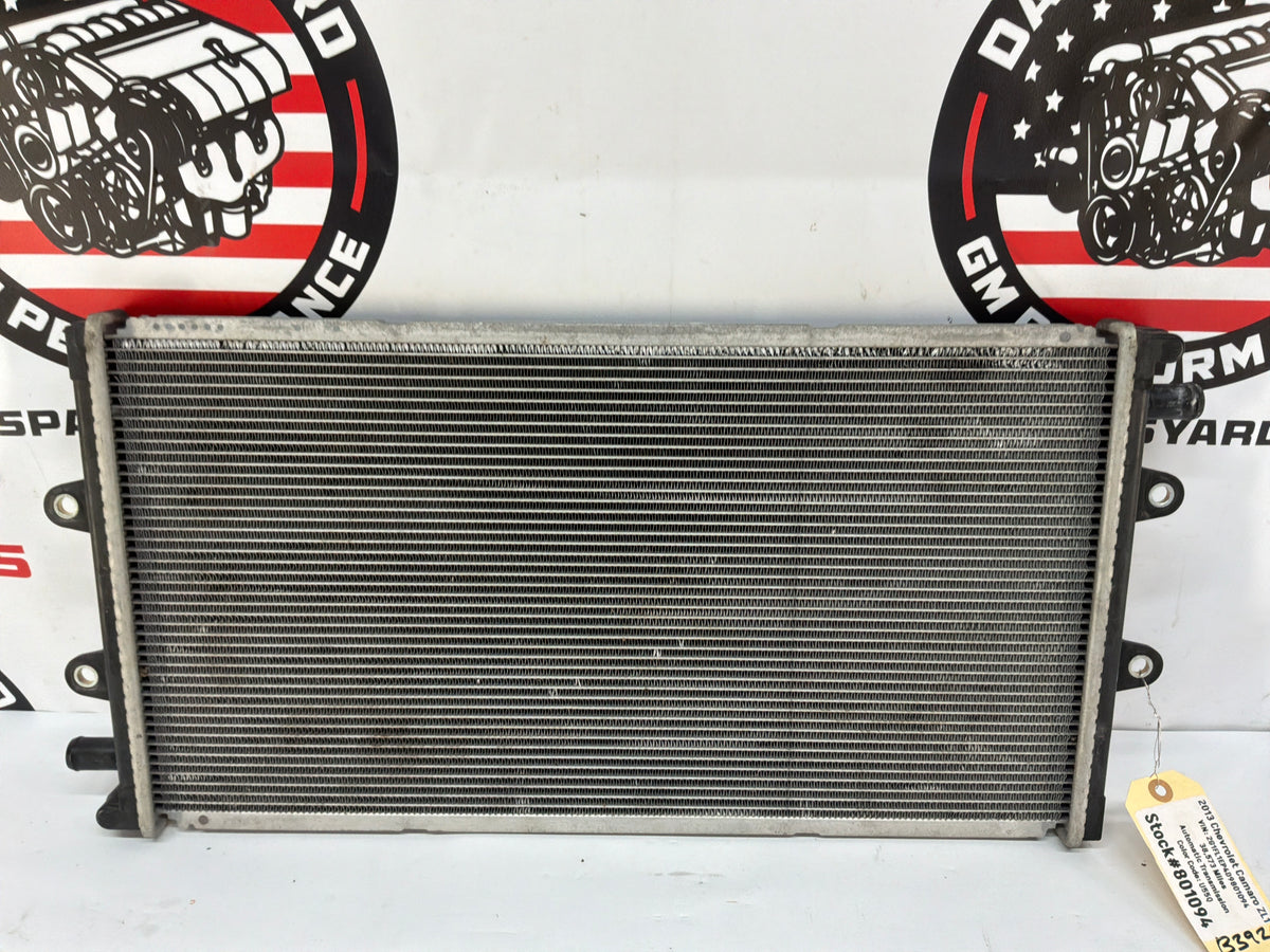 2013 Chevy Camaro ZL1 Supercharger Inter Cooler Heat Exchanger Radiator OEM