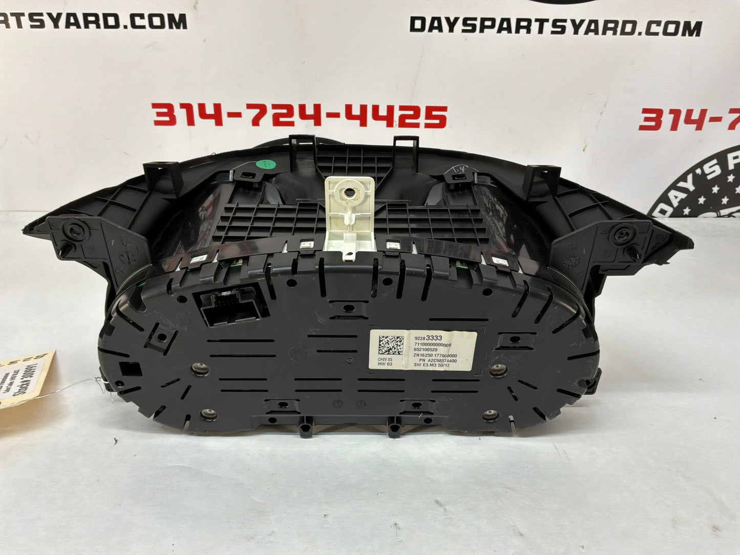 2017 Chevy SS Sedan Gauge Cluster Speedometer Instrument Panel OEM