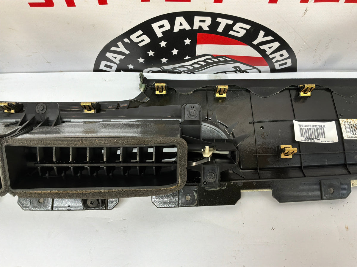 2015 Chevy Camaro SS 1LE Leather Dash Vent Trim Molding Panel Insert OEM
