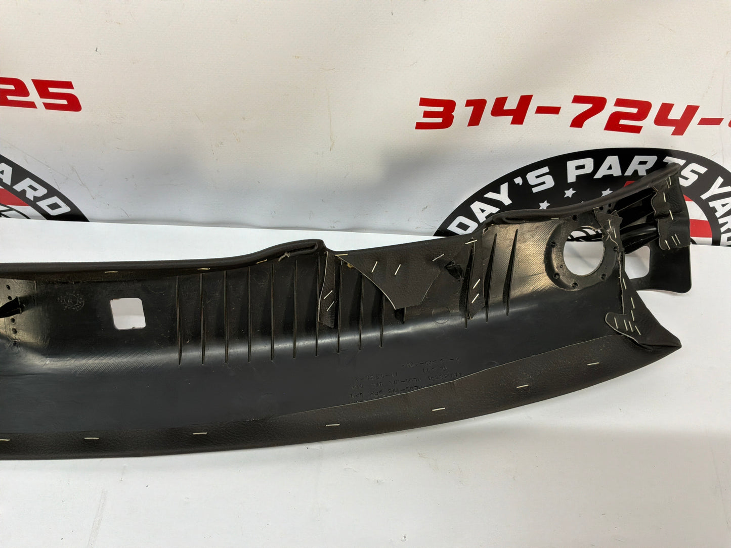 2007 Chevy C6 Corvette Convertible Front Windshield Interior Header Trim Cover Panel OEM