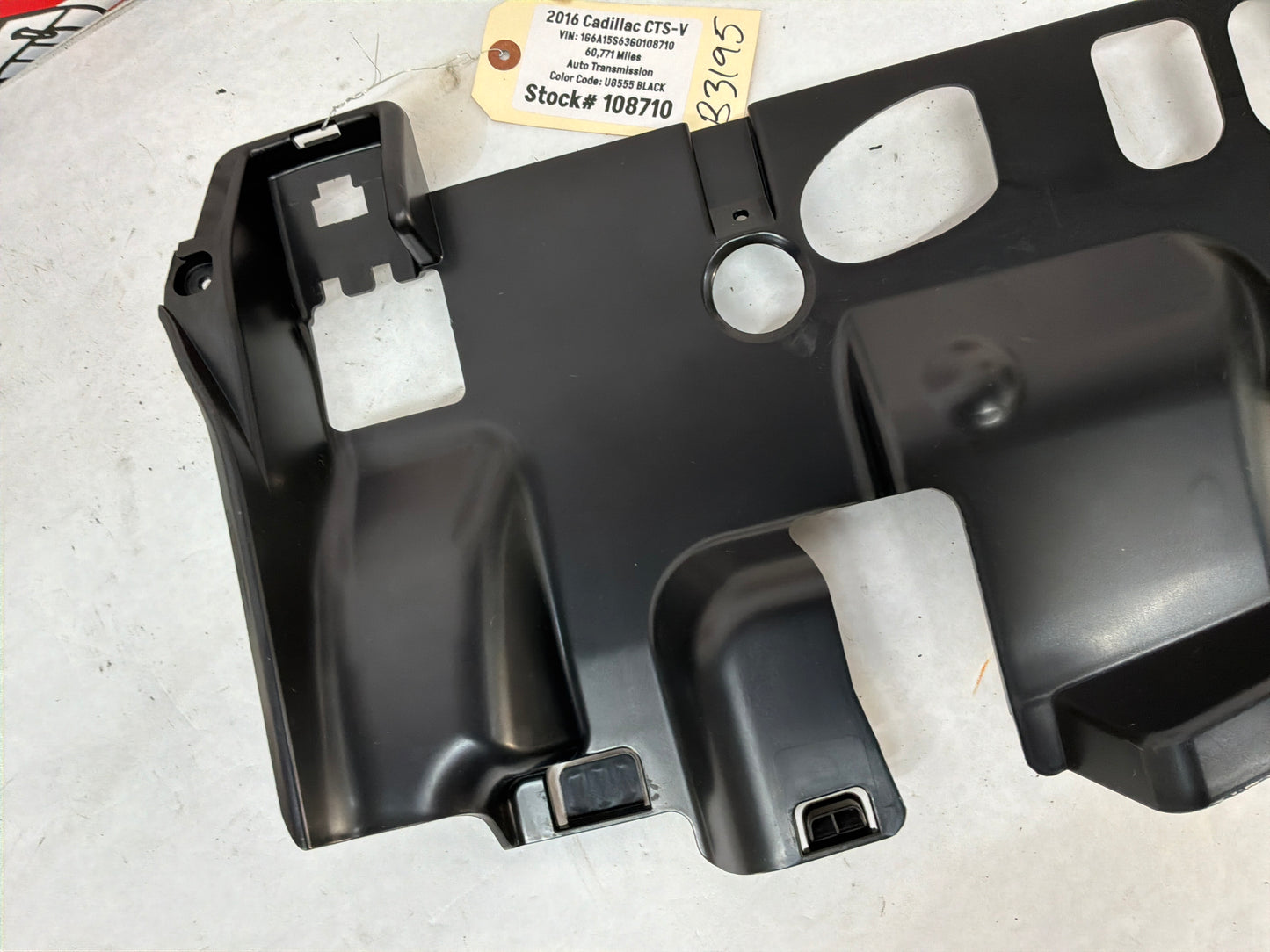 I2016 Cadillac CTS-V Lower Dash Instrument Panel Insulator Cover Trim OEM
