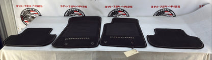 2013 Chevy Camaro 1LE Embordered Floor Mats Front and Rear