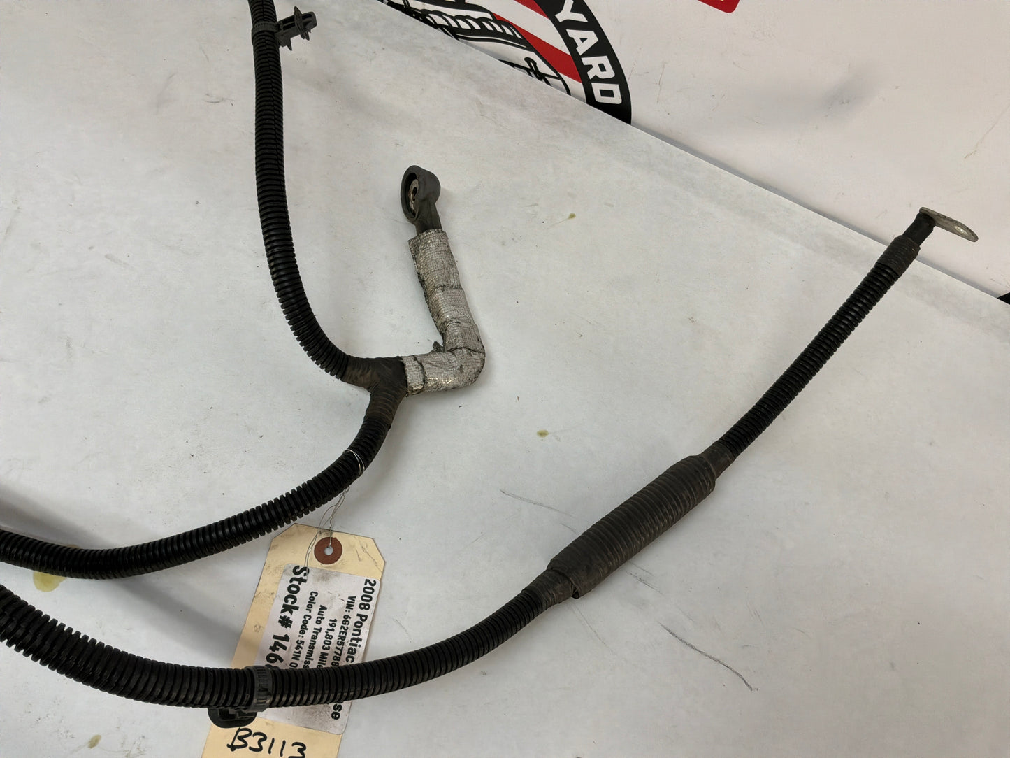 2008 Pontiac G8 Base Engine Battery Positive Cable Wire Wiring Harness OEM