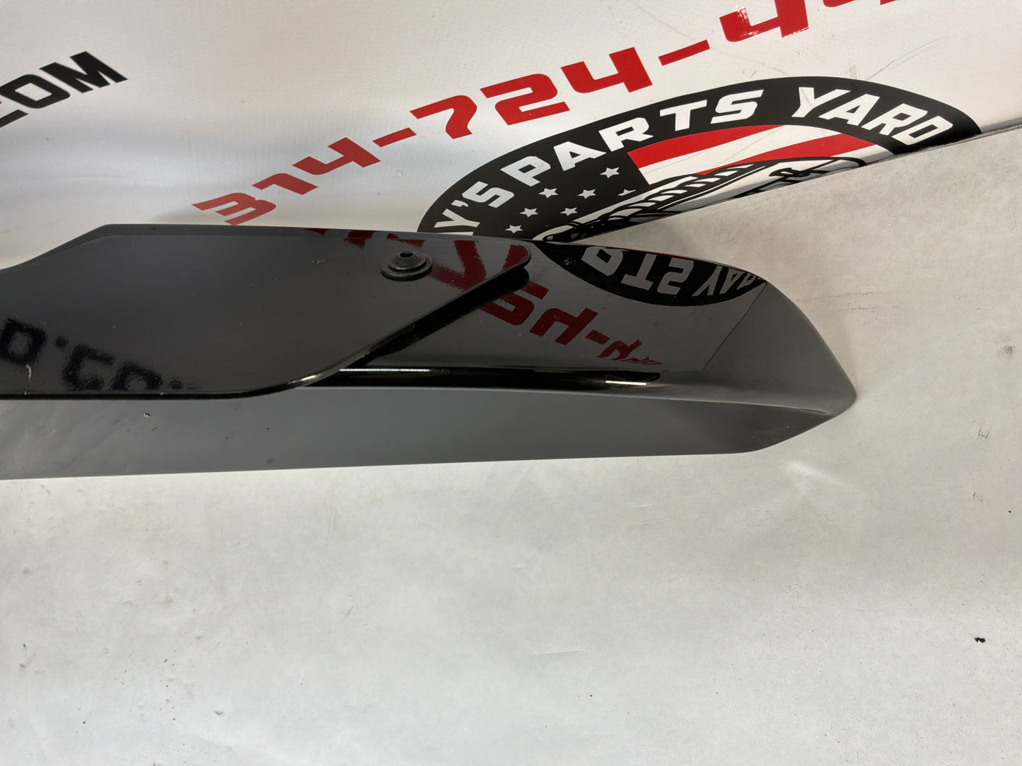2016 Cadillac CTS-V Rear Trunk Spoiler w/ Brake Light Black OEM
