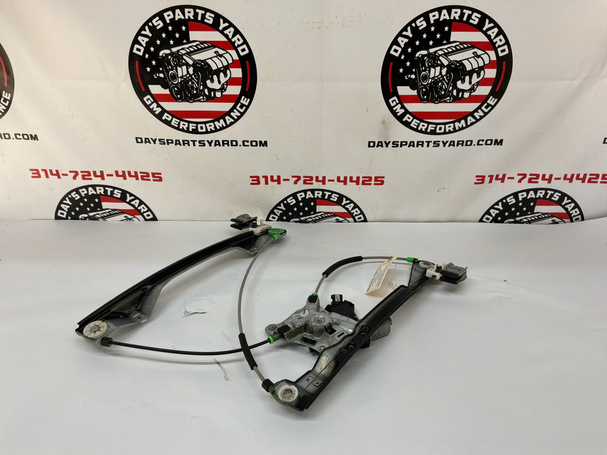 2014 Chevy SS Sedan LH Driver Front Window Regulator Motor OEM