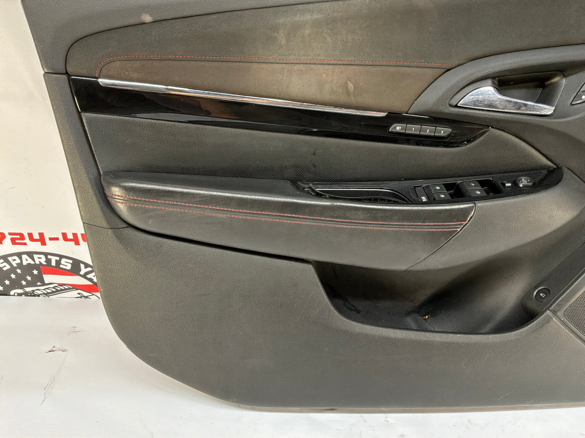 2014 Chevy SS Sedan LH Driver Front Interior Door Panel Trim OEM
