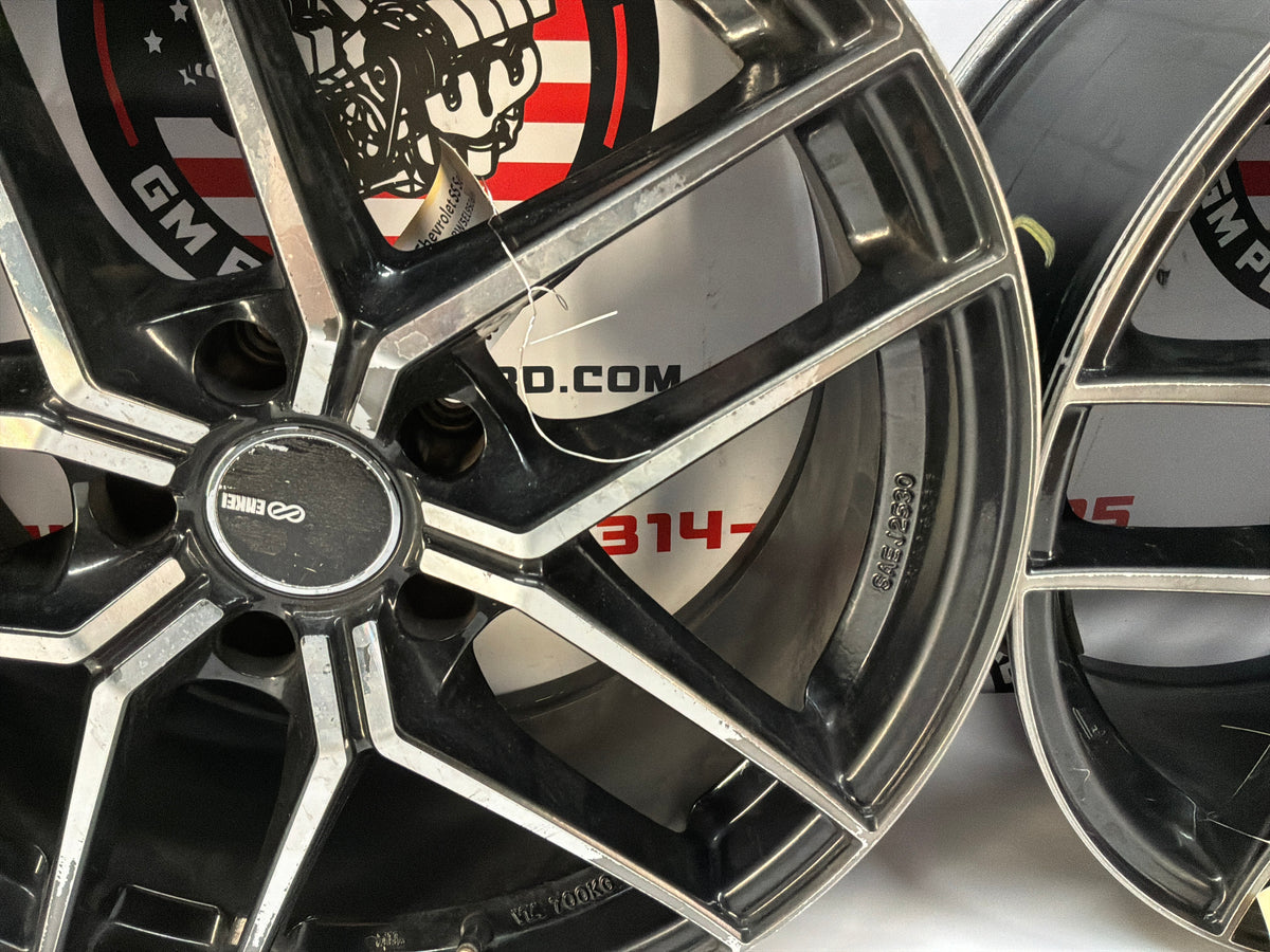 2014 Chevy SS Sedan Enkei RPF1 Wheels Rims 19x8 19x9