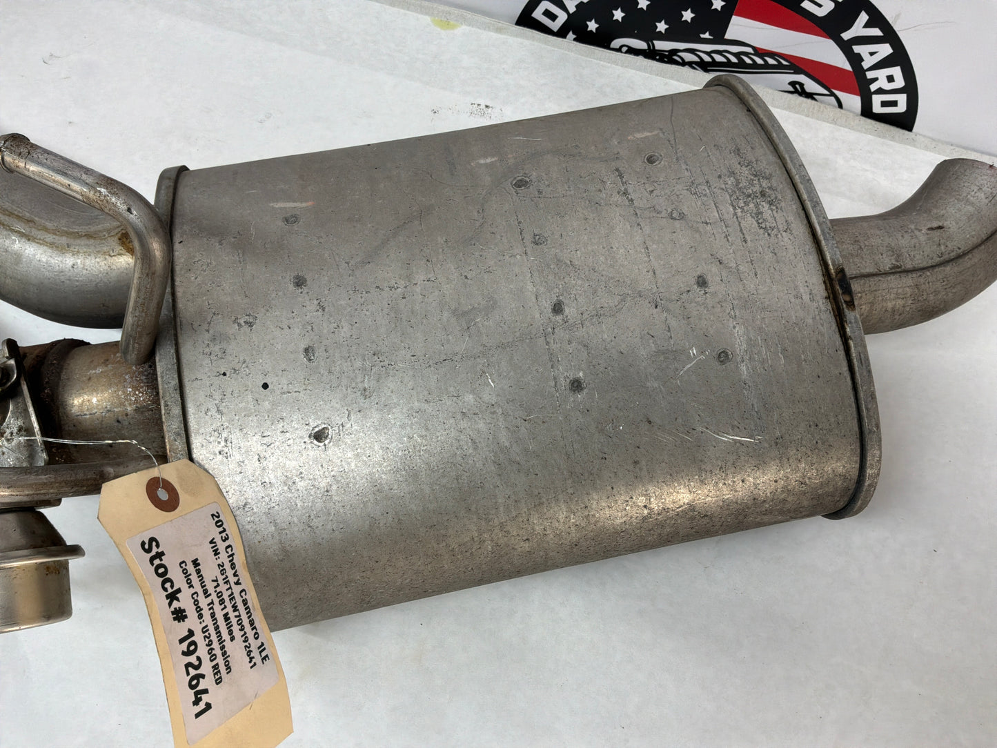 2013 Chevy Camaro 1LE RH & LH NNP Exhaust Mufflers OEM