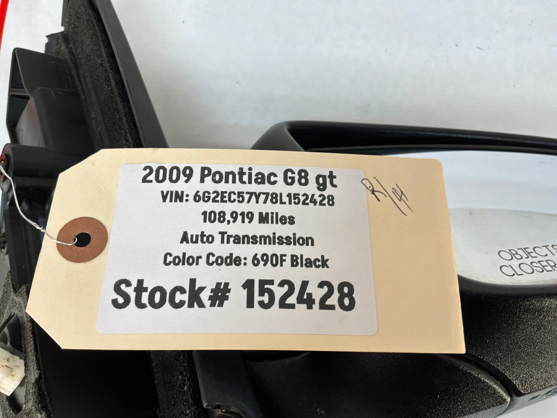 Rh mirror - Day's Parts Yard