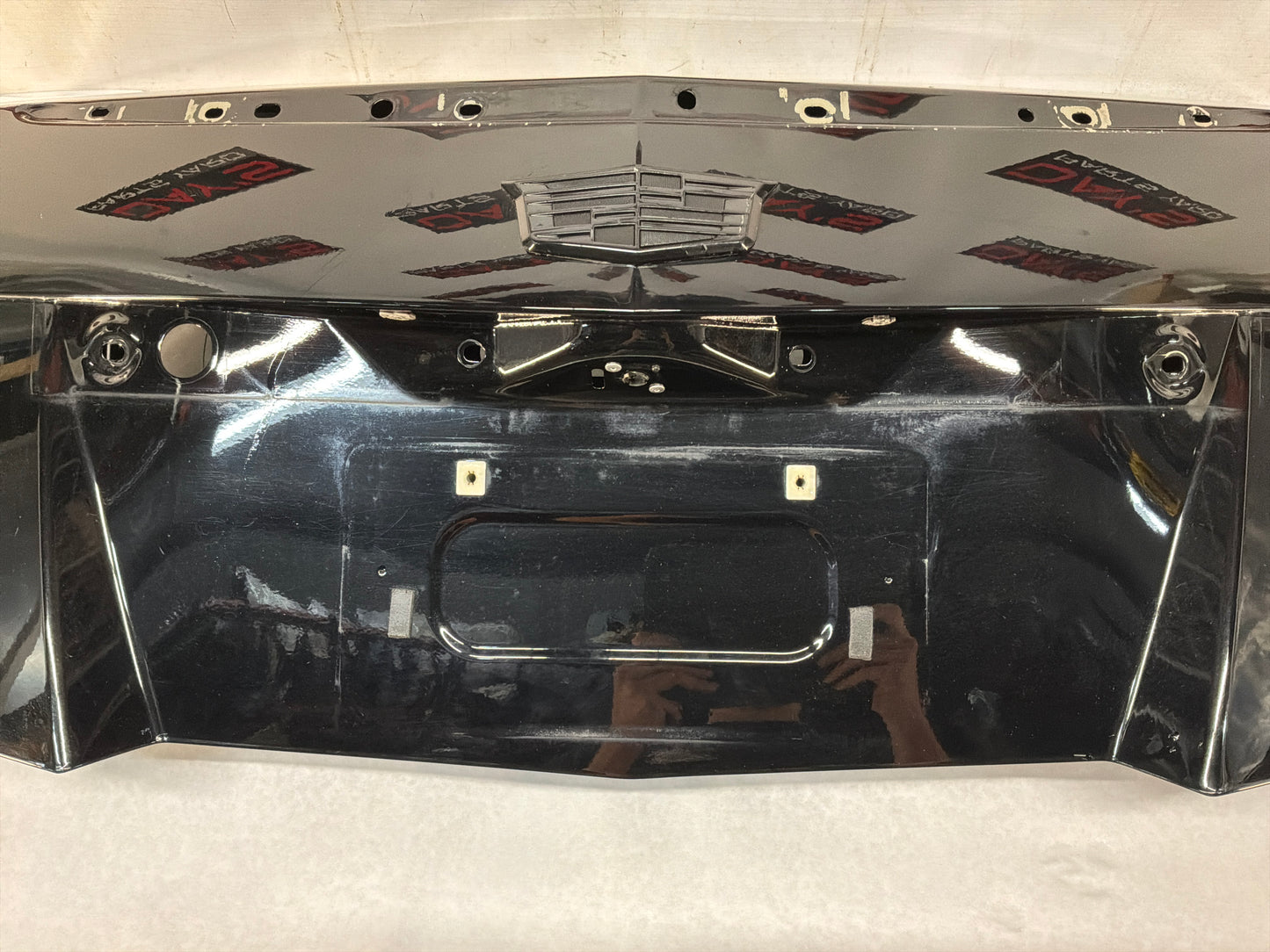 2011 Cadillac CTS-V Coupe Trunk Deck Lid Black OEM