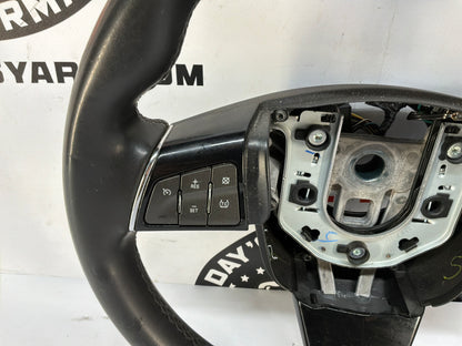 2009 Cadillac CTS-V Steering Wheel Black Leather OEM