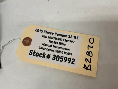 2015 Chevy Camaro SS 1LE Transmission Tunnel Body Brace Bracket OEM