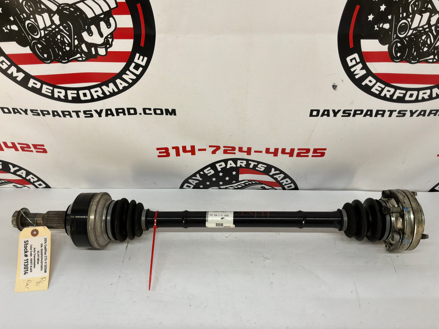 2014 Cadillac CTS-V Sedan RH Passenger Rear Axle CV Half Shaft OEM