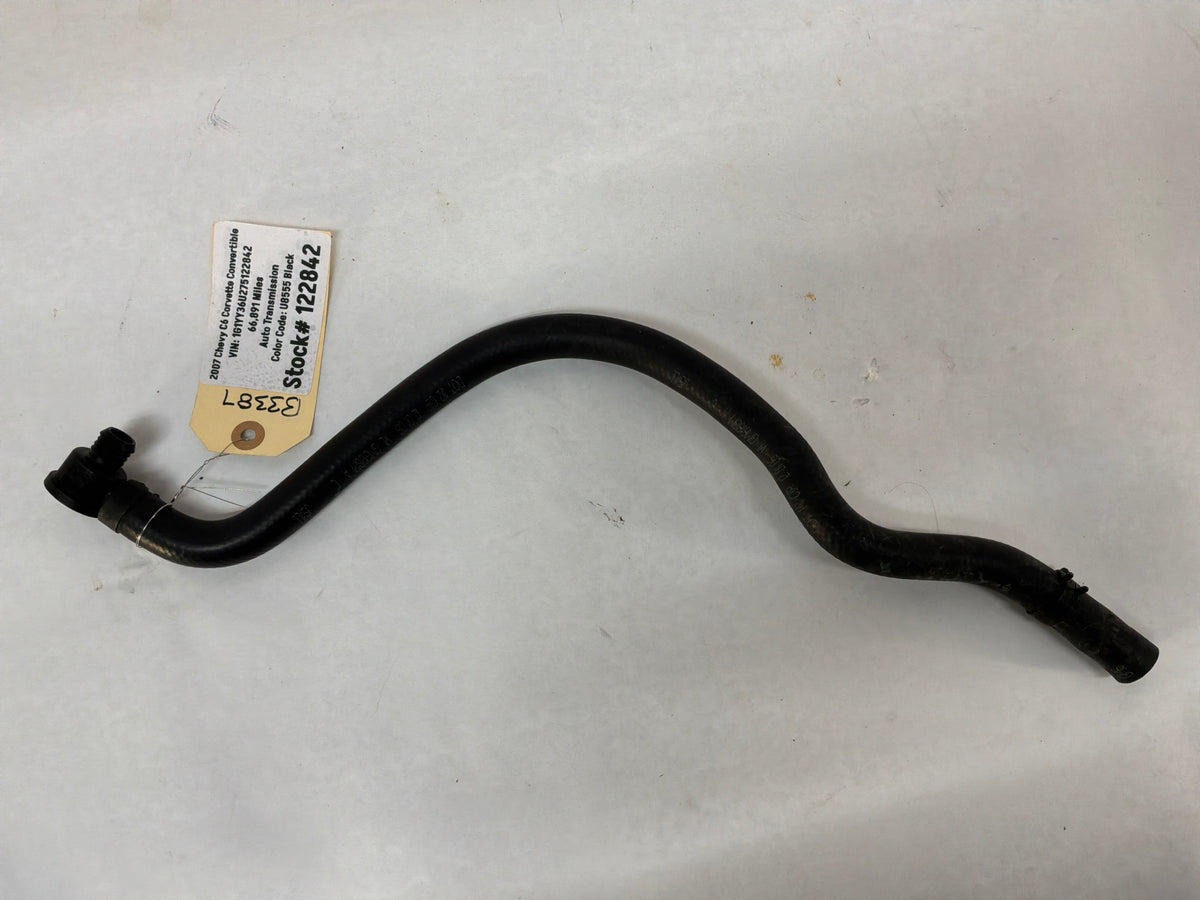 2007 Chevy C6 Corvette Convertible Power Brake Booster Vacuum Hose Line Tube OEM