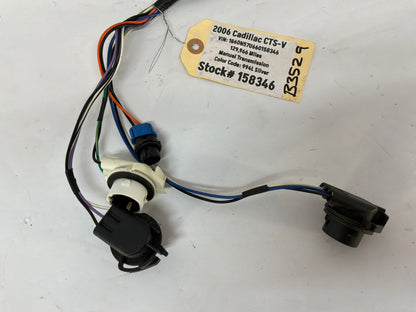 2006 Cadillac CTS-V LH Driver Taillight Tail Light Lamp Wire Wiring Harness