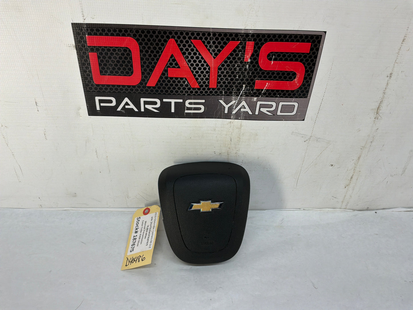 2015 Chevrolet Camaro SS 1LE Steering Wheel Air Bag Airbag OEM