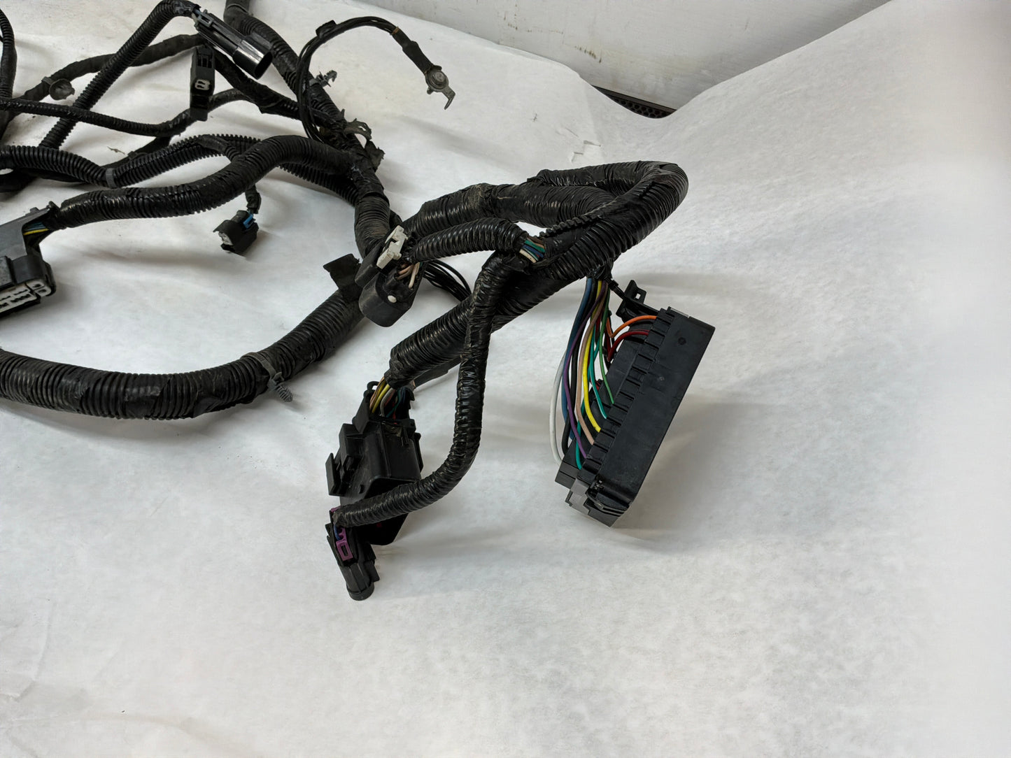2014 Chevy Camaro ZL1 Engine Bay Head Lamp Light Firewall Wire Wiring Harness OEM