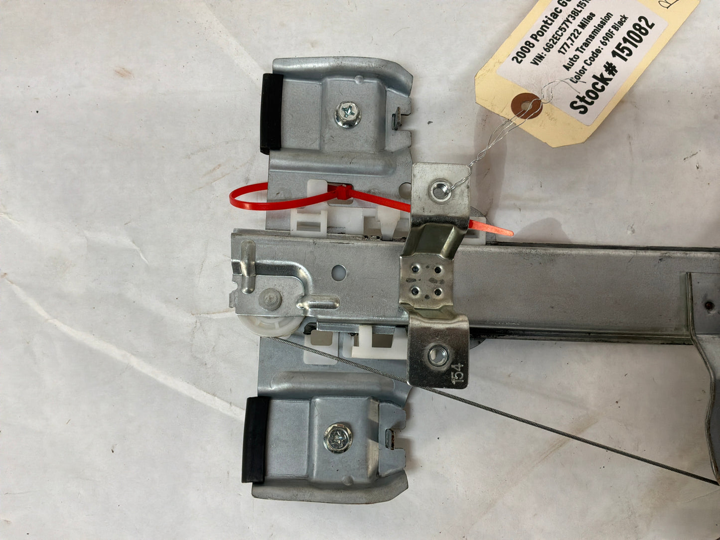 2008 Pontiac G8 GT RH Passenger Rear Door Window Regulator Motor