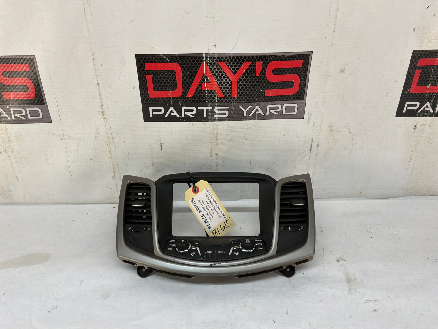 2014 Chevy Caprice PPV Navigation Display OEM