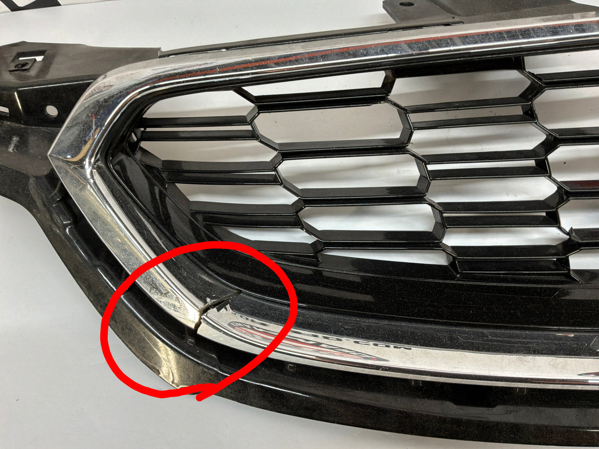 2017 Chevy SS Sedan Front Upper Grille OEM Damaged