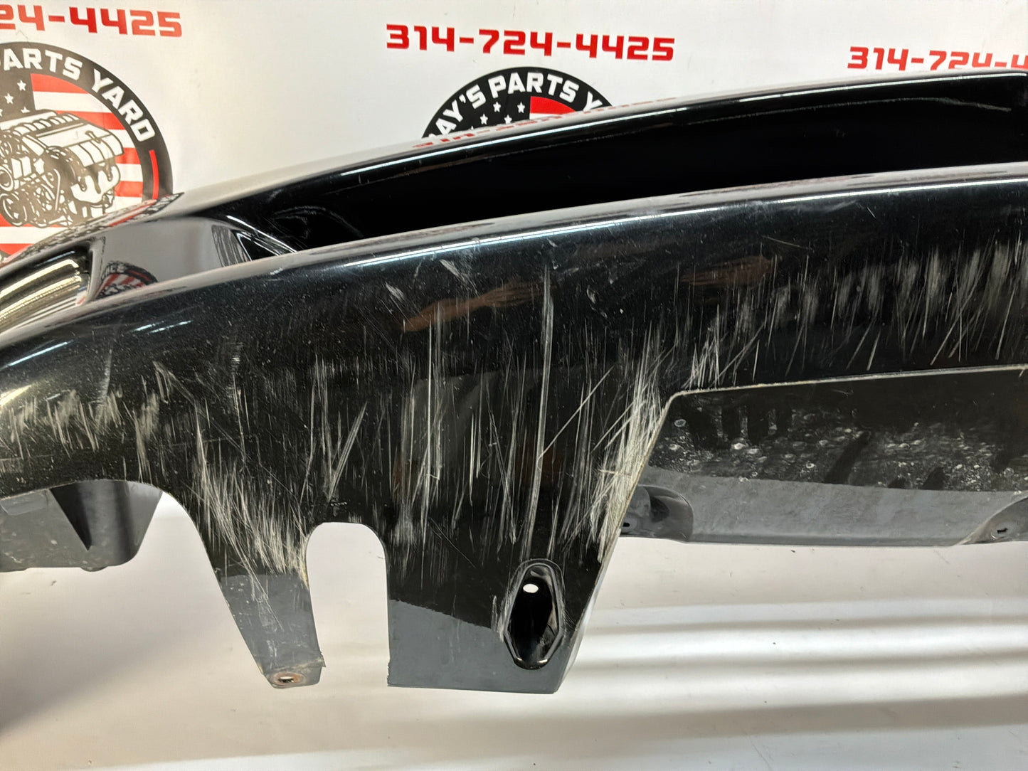 2007 Chevy C6 Corvette Convertible Complete Front Bumper Cover Panel Black OEM