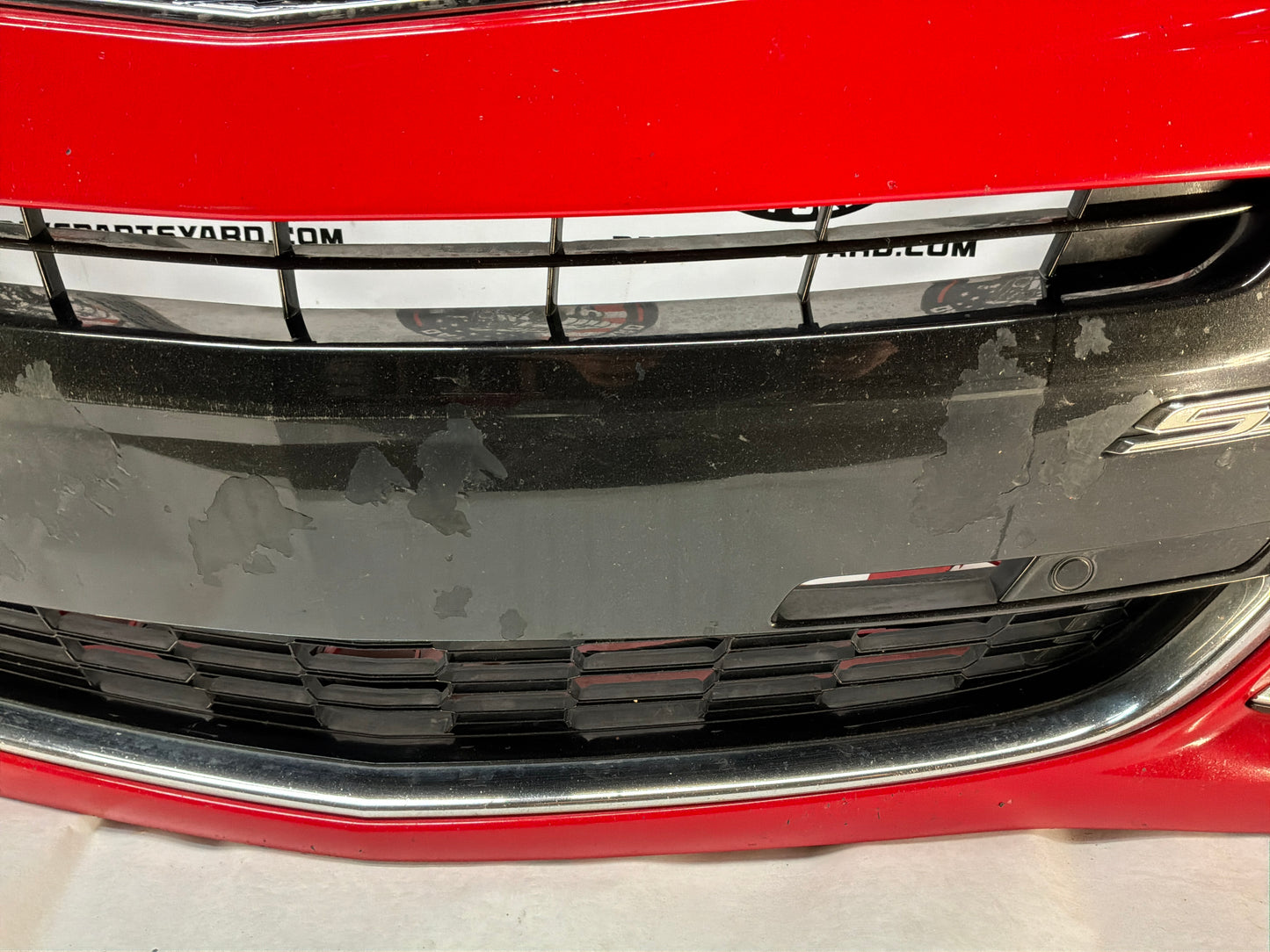 2014 Chevy SS Sedan Complete Front Bumper Fascia Cover Red OEM