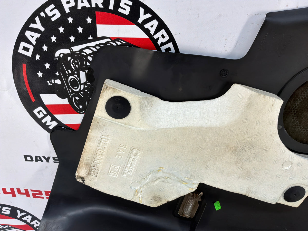 2002 Chevy Camaro Z28 RH Passenger Rear Interior Quarter Trim Panel Black Ebony OEM