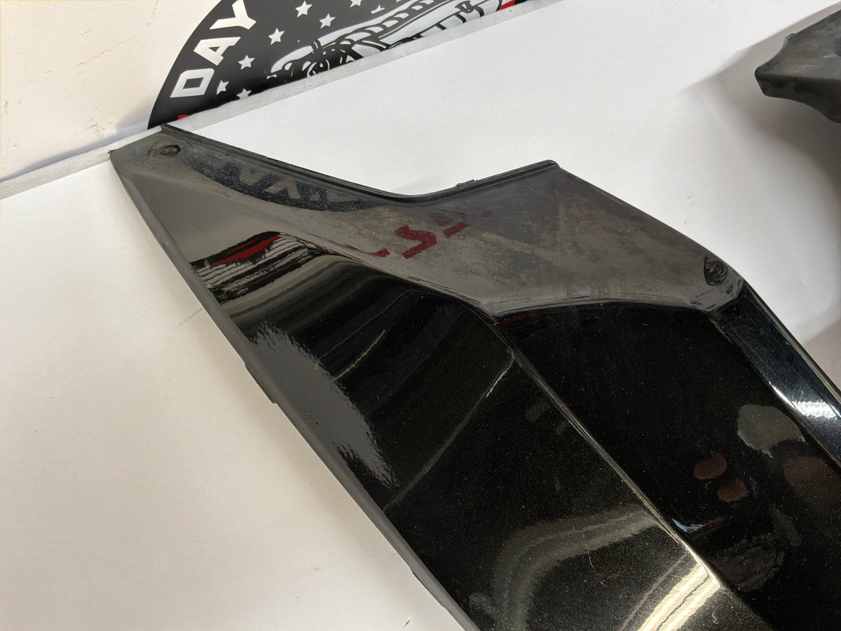 2017 Chevy SS Sedan Rear Bumper Lower Valence Diffuser Panel OEM DAMAGED