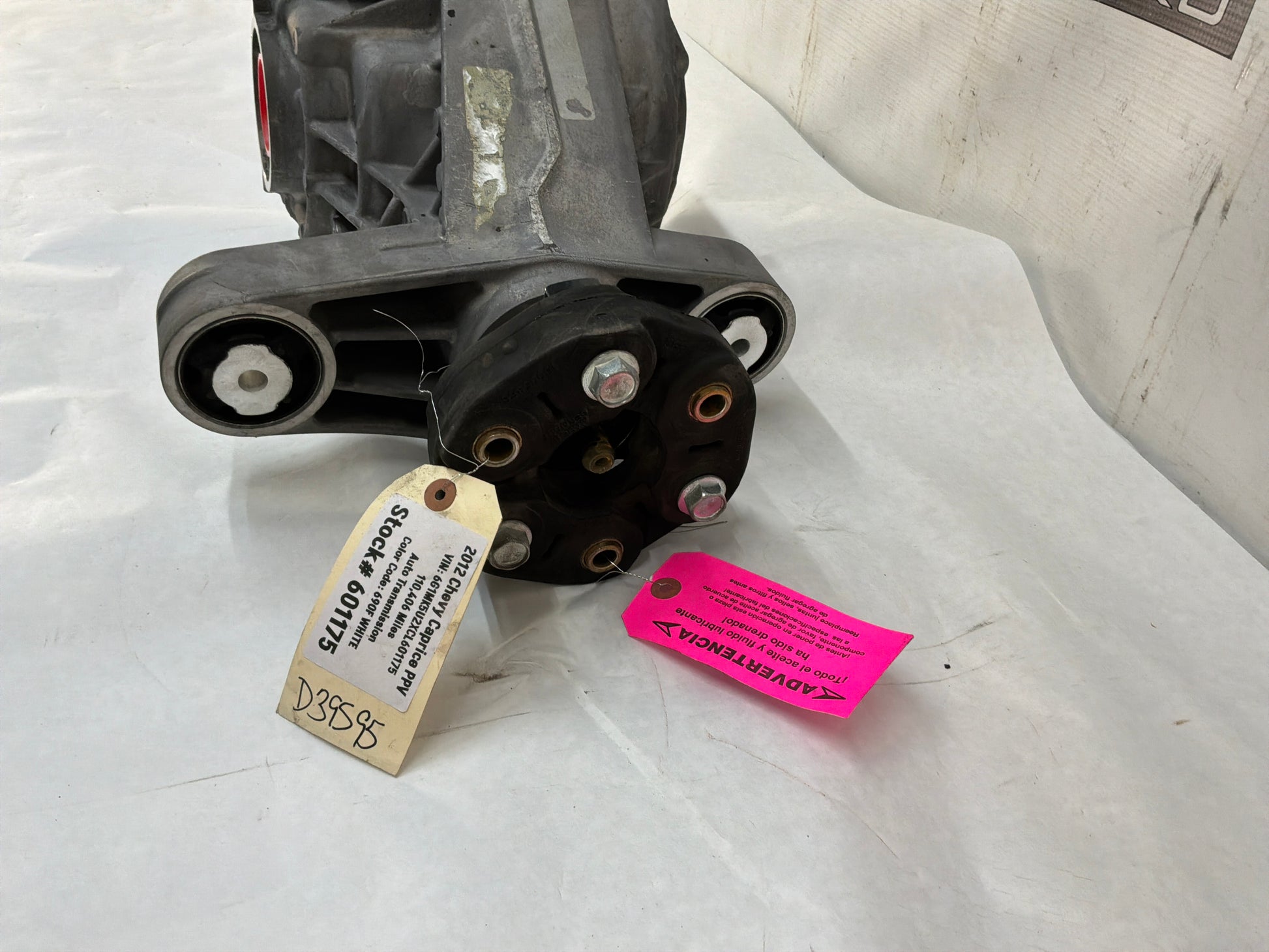 Rear differential - Day's Parts Yard