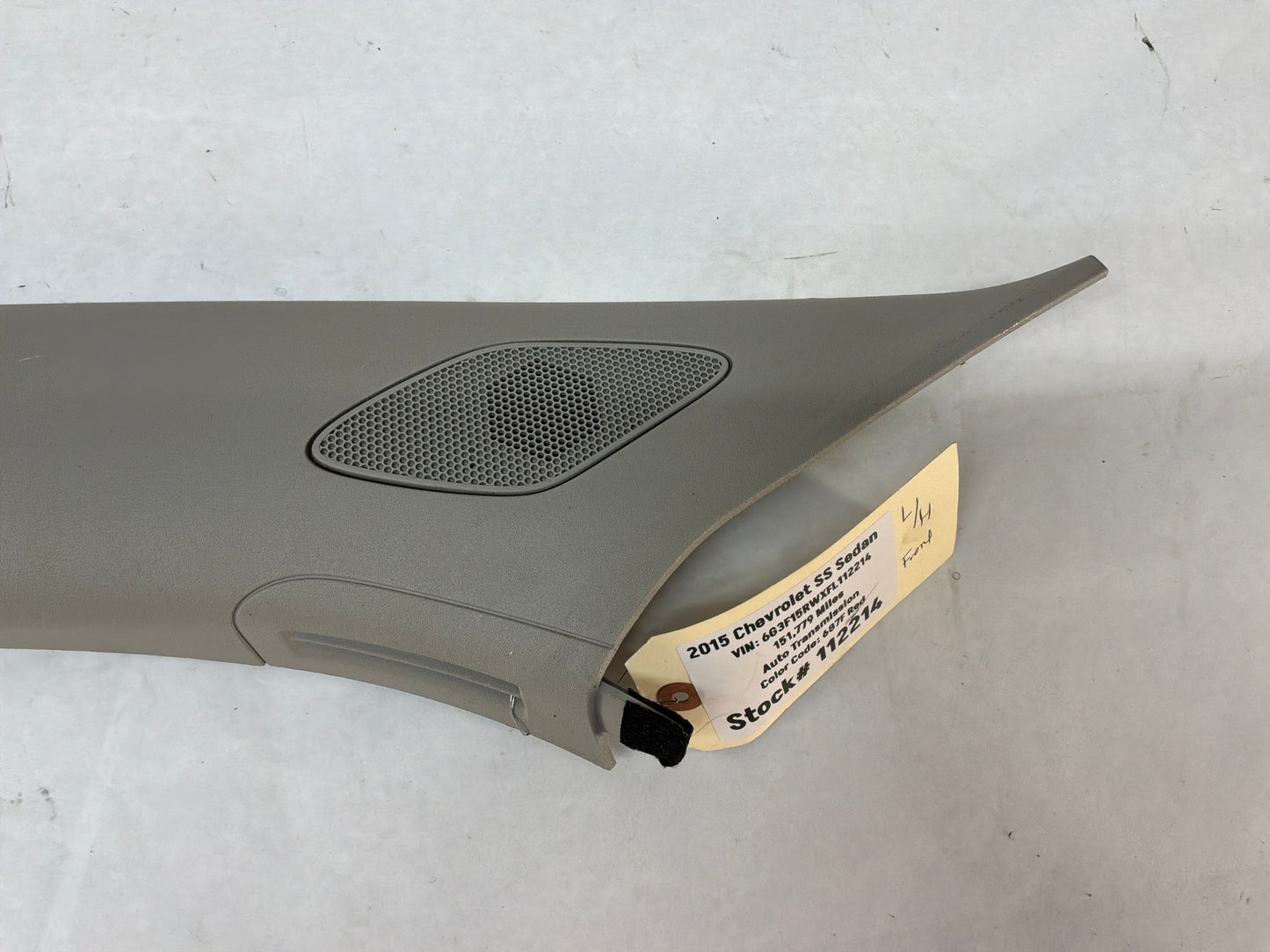 2015 Chevy SS Sedan RH & LH Interior A Pillar Windshield Trim Panel Moldings OEM