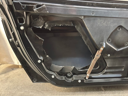 2007 Chevy C6 Corvette Convertible LH Driver Exterior Front Door Black OEM