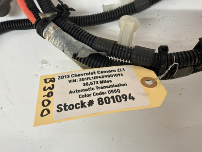 2013 Chevy Camaro ZL1 Engine Battery Positive Cable Wire Wiring Harness OEM
