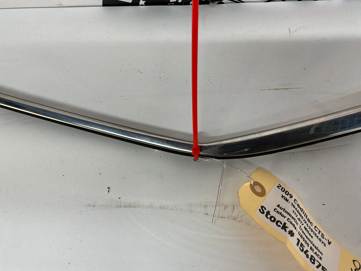 2009 Cadillac CTS-V RH Passenger Rear Roof Upper Exterior Trim Molding OEM