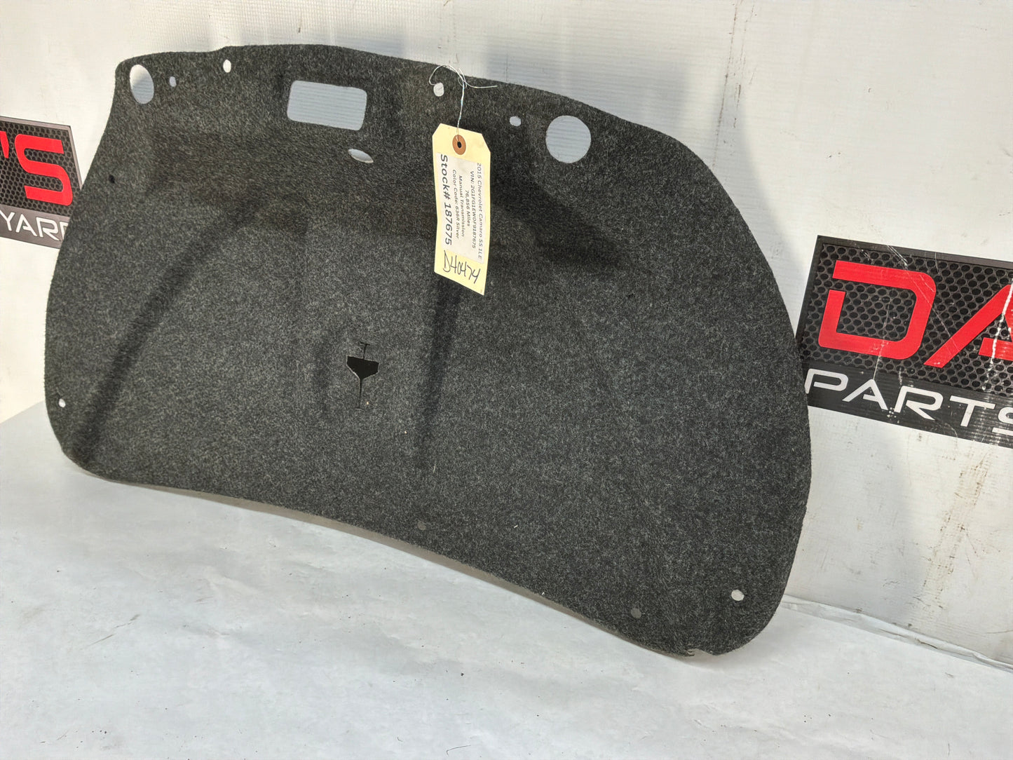 2015 Chevrolet Camaro SS 1LE Trunk Deck Lid Liner Carpet Felt OEM