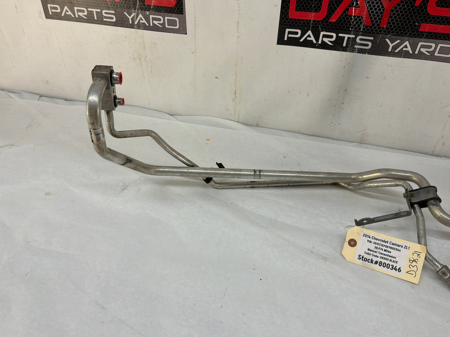 2014 Chevy Camaro ZL1 AC Air Conditioner Compressor Line Hose Manifold Tube Pipe OEM