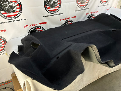 2002 Chevy C5 Corvette Convertible Rear Trunk Carpet Panel OEM