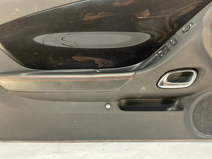 2013 Chevy Camaro ZL1 LH Driver Carbon Flash Front Interior Door Panel Trim OEM