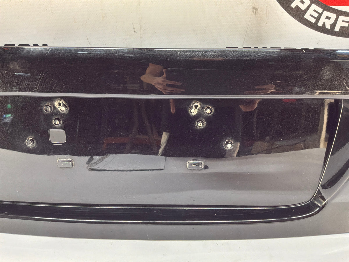 2006 Pontiac GTO Trunk Deck Lid Filler Insert Applique Panel Black OEM