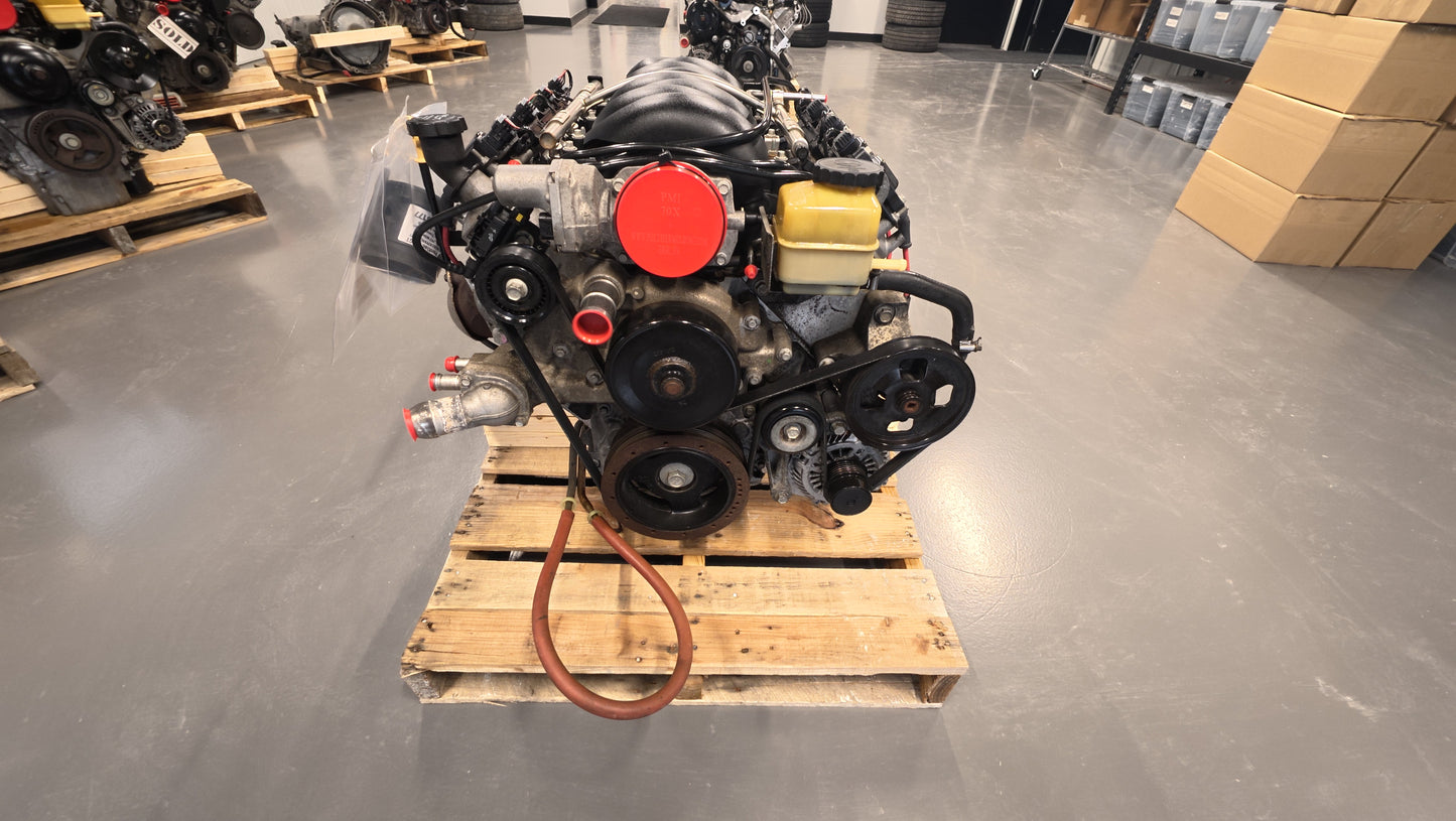 6.0L L76 LS2 Engine 6L80 Automatic Transmission Drivetrain Pullout