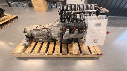 6.0L L76 LS2 Engine 6L80 Automatic Transmission Drivetrain Pullout
