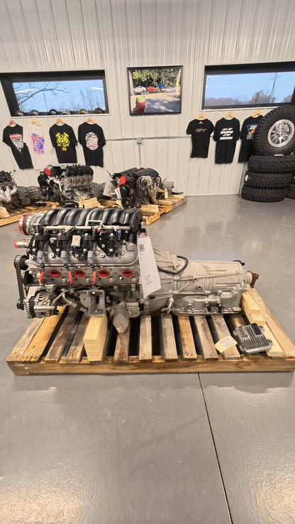 6.2L LS3 Engine 6L80 Automatic Transmission Drivetrain Pullout 415HP