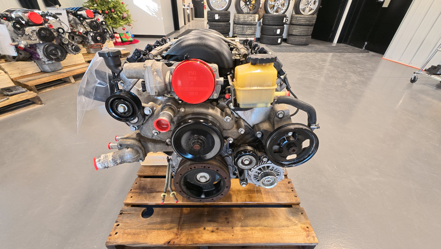 6.0L L76 LS2 Engine 6L80 Automatic Transmission Drivetrain Pullout