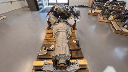 6.0L L76 LS2 Engine 6L80 Automatic Transmission Drivetrain Pullout