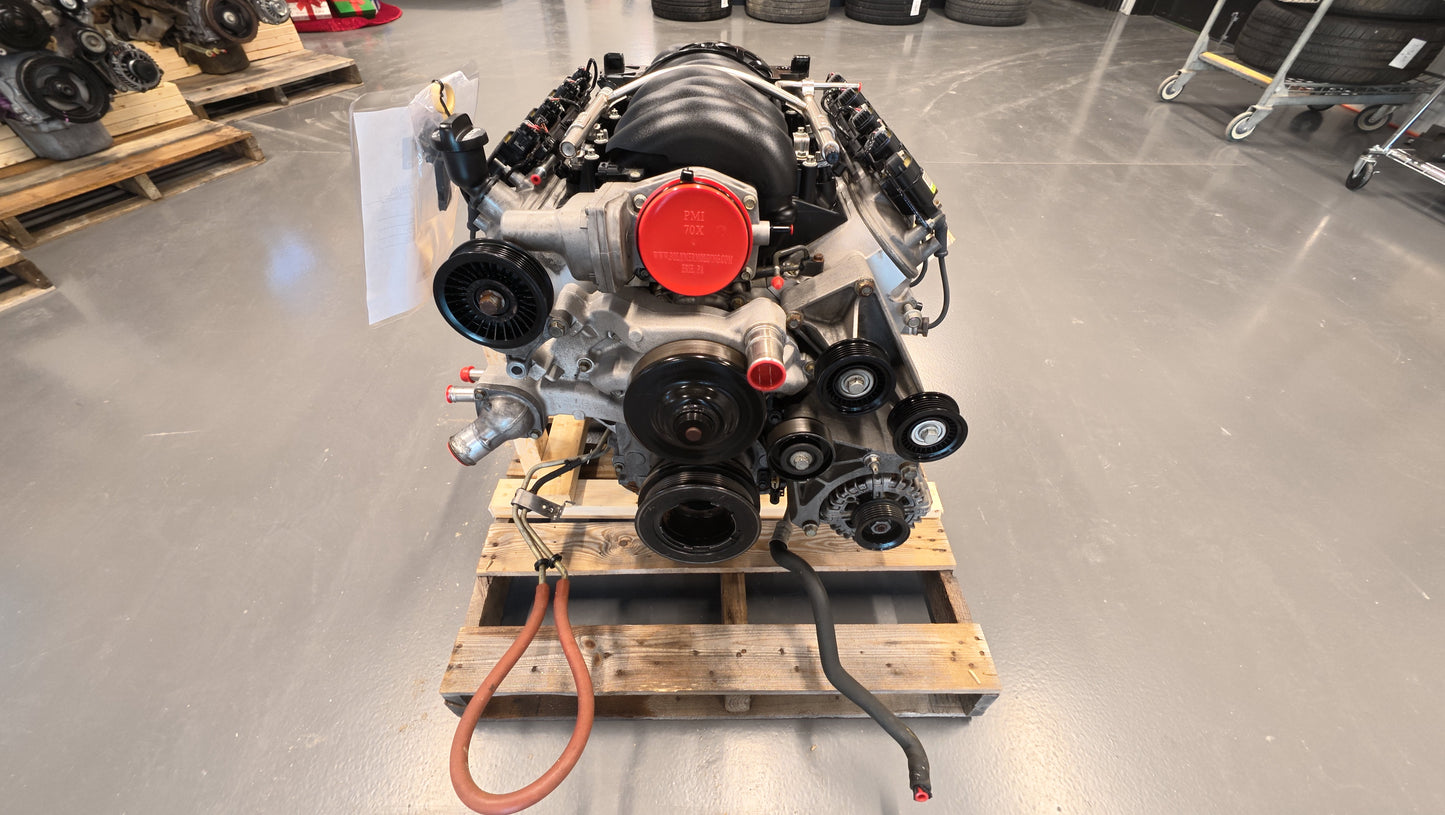 6.2L LS3 Engine TR6060 Manual Transmission Drivetrain Pullout 426HP