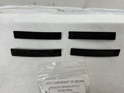 2017 Chevrolet SS Sedan Roof Panel Joint Finish Molding Covers Trims OEM