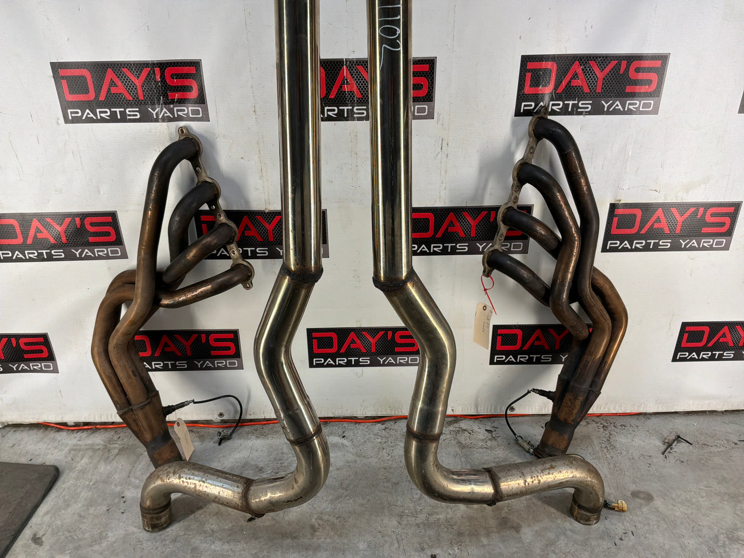 2008-09 Pontiac G8 GT American Racing Long Tube Exhaust Headers w/ Catted X Pipe