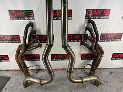2008-09 Pontiac G8 GT American Racing Long Tube Exhaust Headers w/ Catted X Pipe