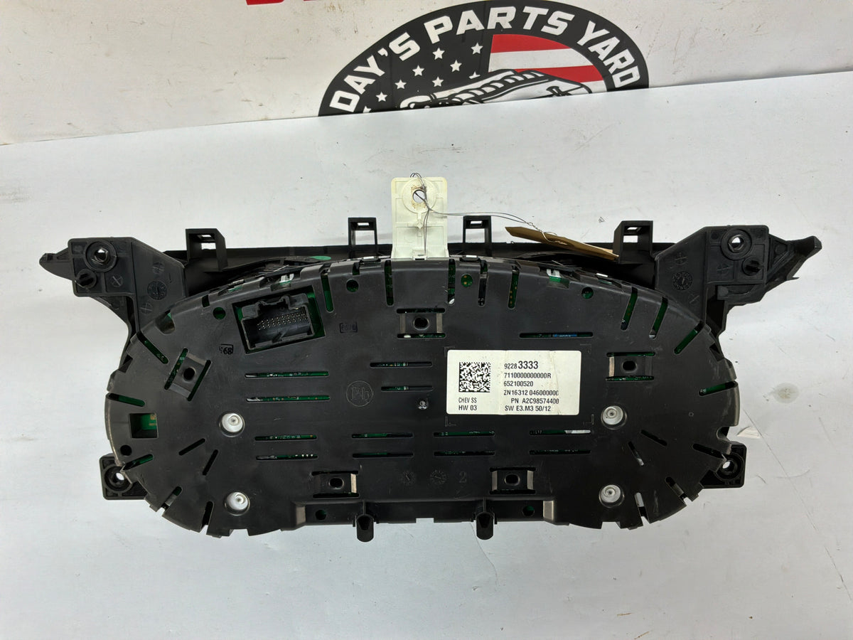 2017 Chevy SS Sedan Gauge Cluster Speedometer Instrument Panel OEM