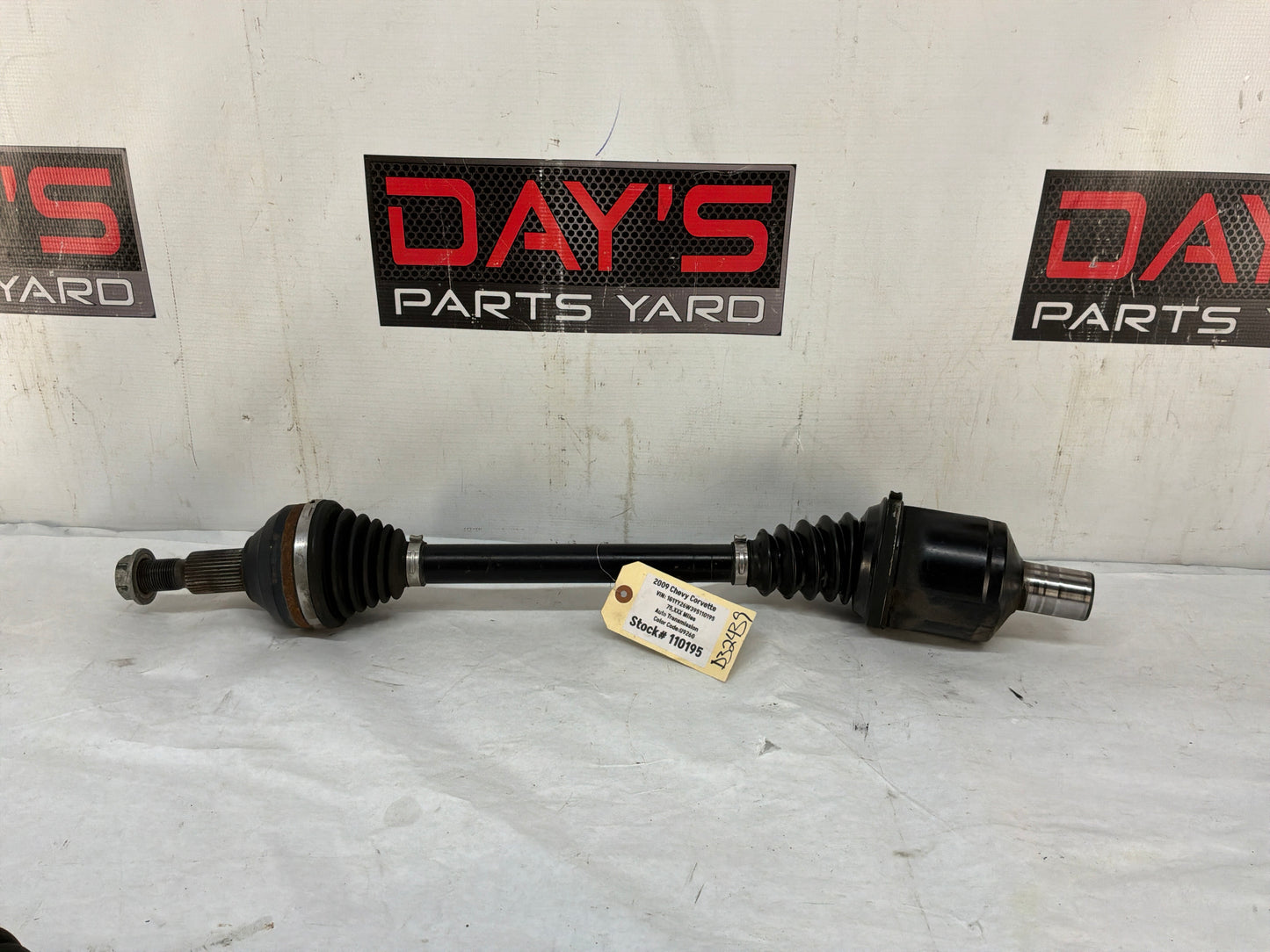 Axle - Day's Parts Yard