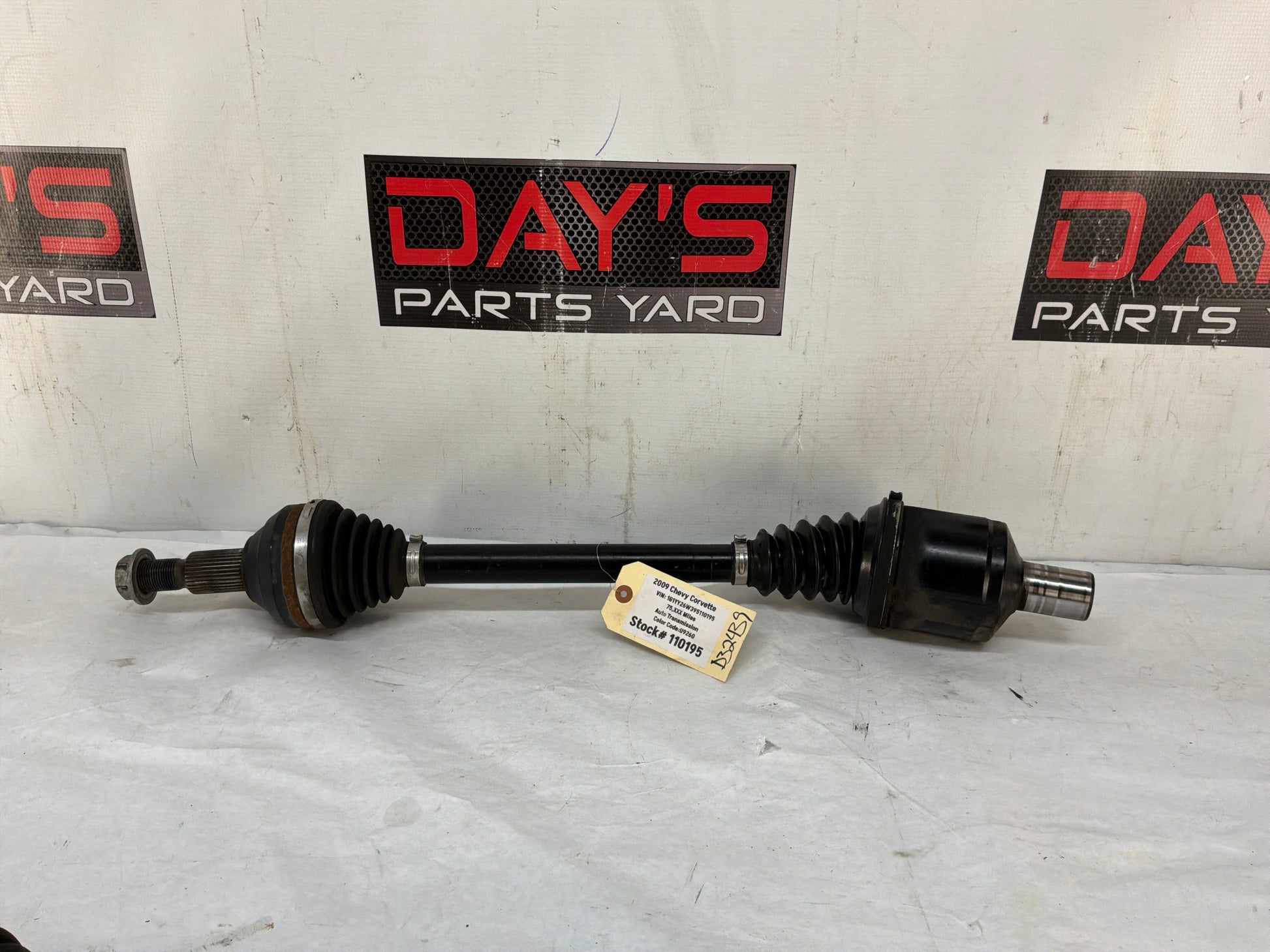 Axle - Day's Parts Yard
